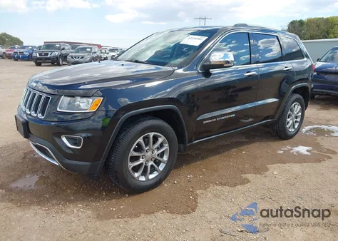 2015 Jeep Grand Cherokee Limited из США, поврежденный, VIN 1C4RJEBG2FC235776